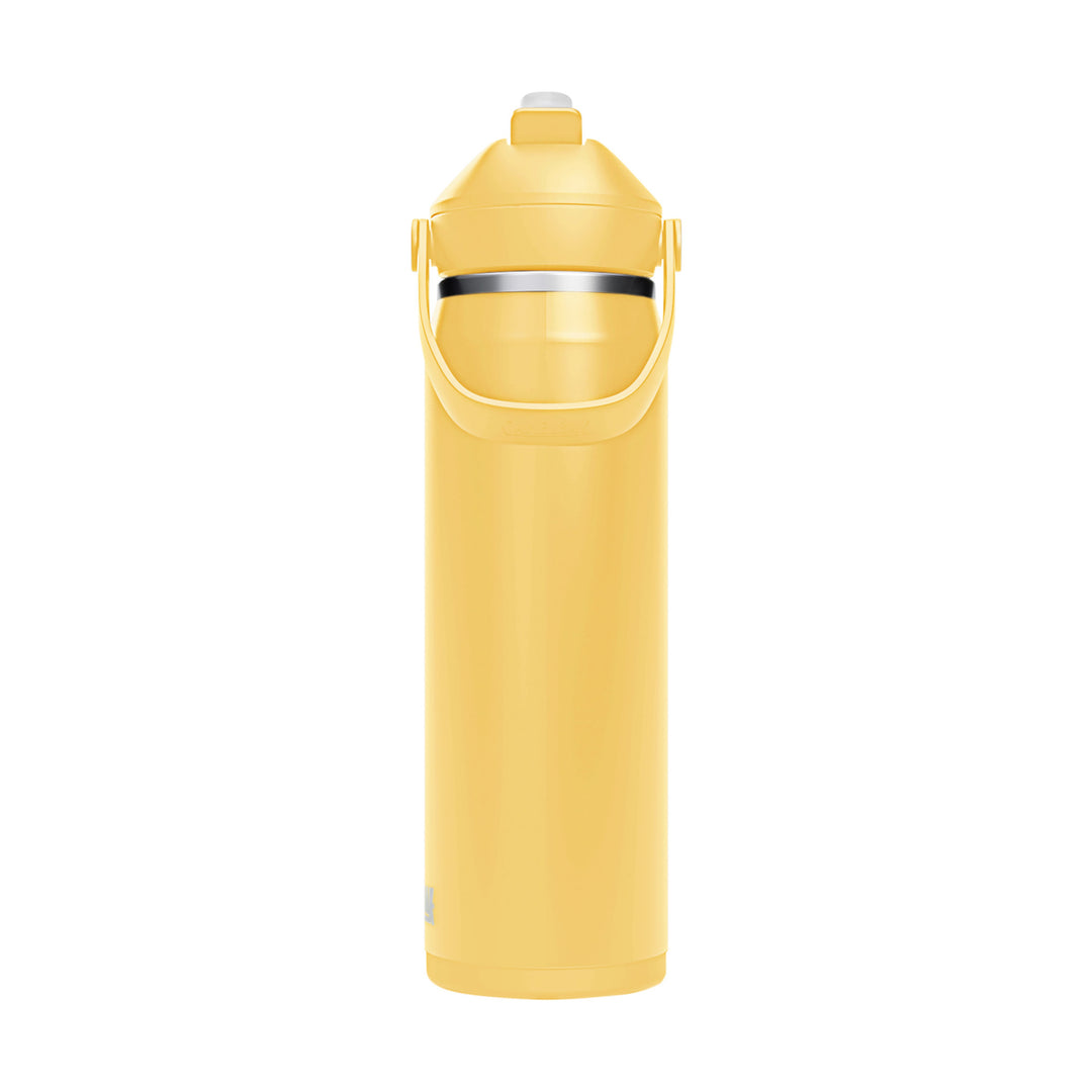 Thrive Flip Straw Insulated Stainless Steel - .75L Yellow Bloom