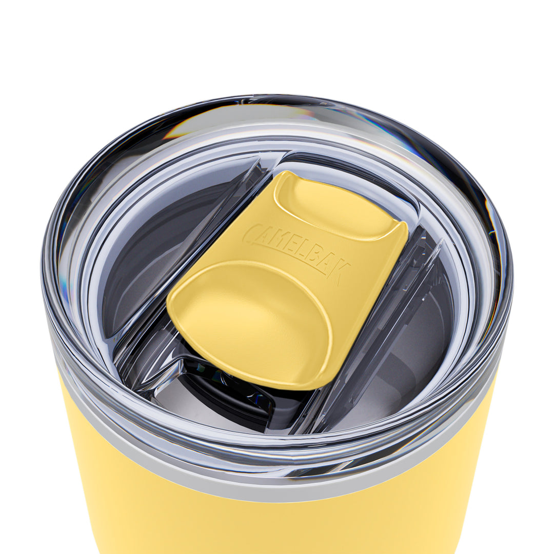 Thrive Tumbler Insulated Stainless Steel - .6L Yellow Bloom