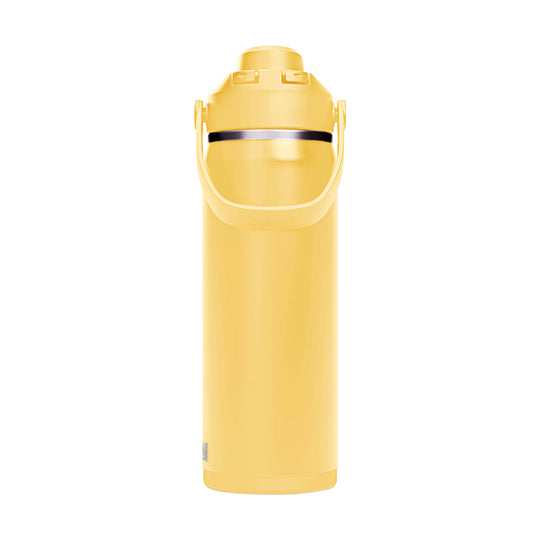 Thrive Chug Insulated Stainless Steel - .6L Yellow Bloom