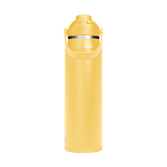 Thrive Chug Insulated Stainless Steel - 1L Yellow Bloom
