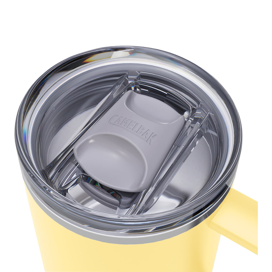 Thrive Mug Insulated Stainless Steel - .5L Yellow Bloom