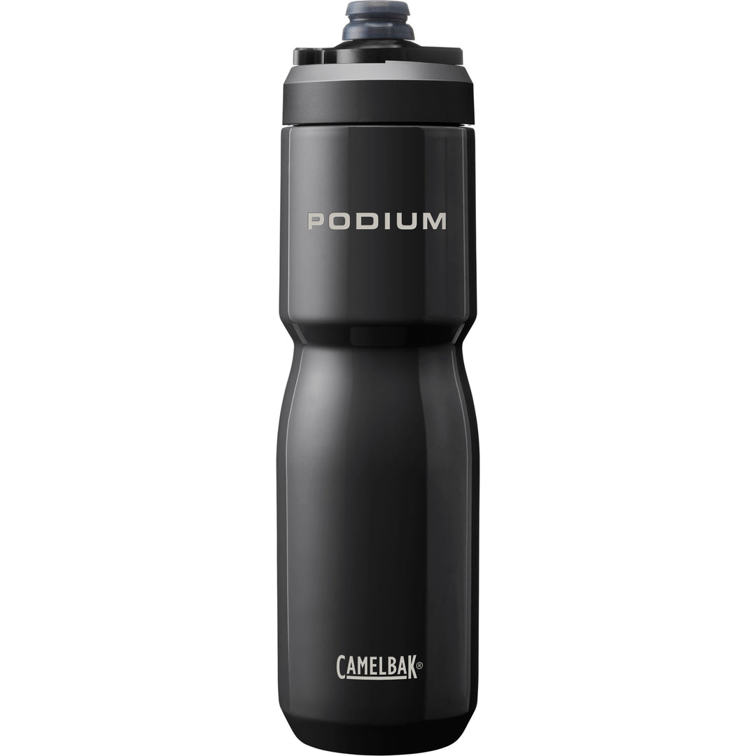Podium Insulated Steel Bottle .65L Black