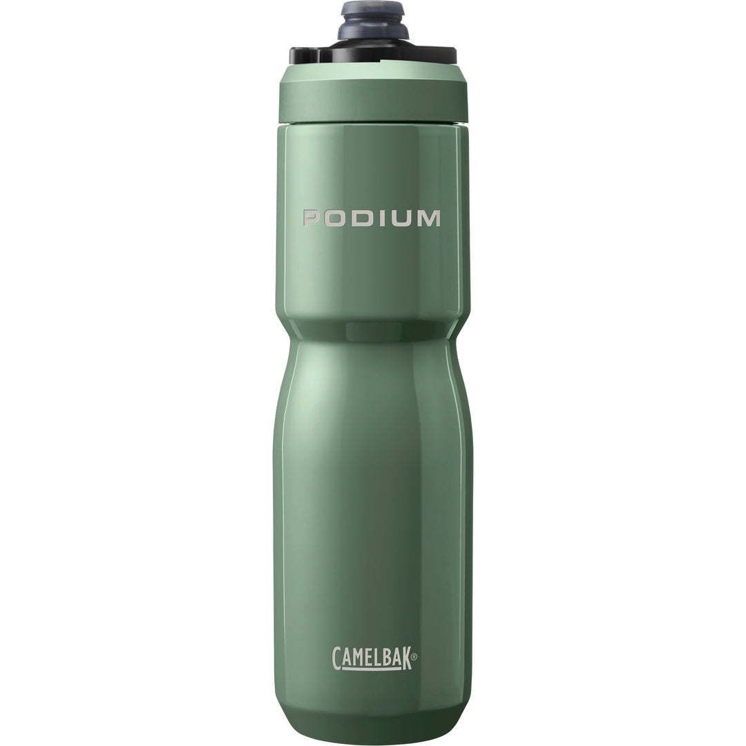 Podium Insulated Steel Bottle .65L Moss