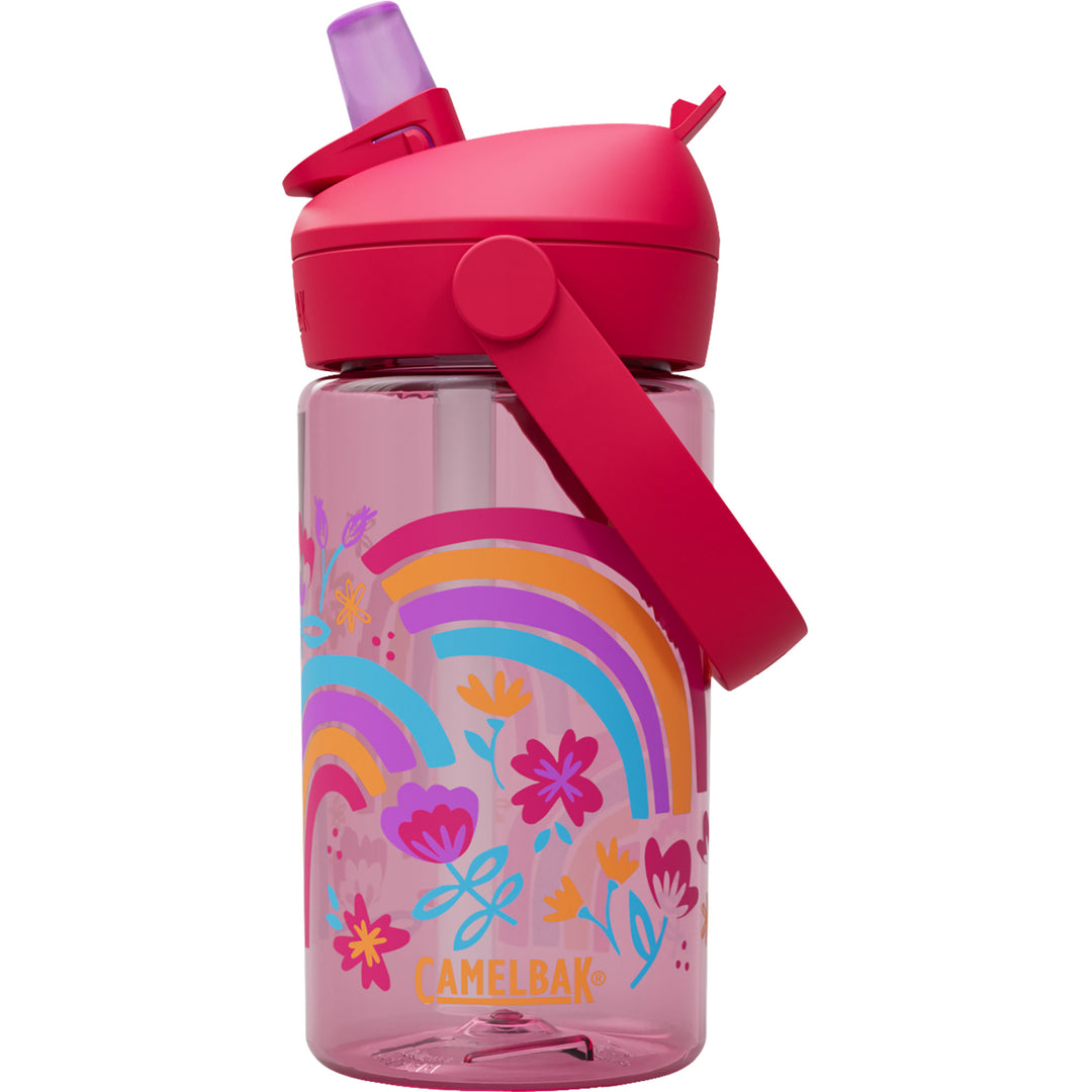 Thrive Flip Straw Kids - .4L Rainbow Floral