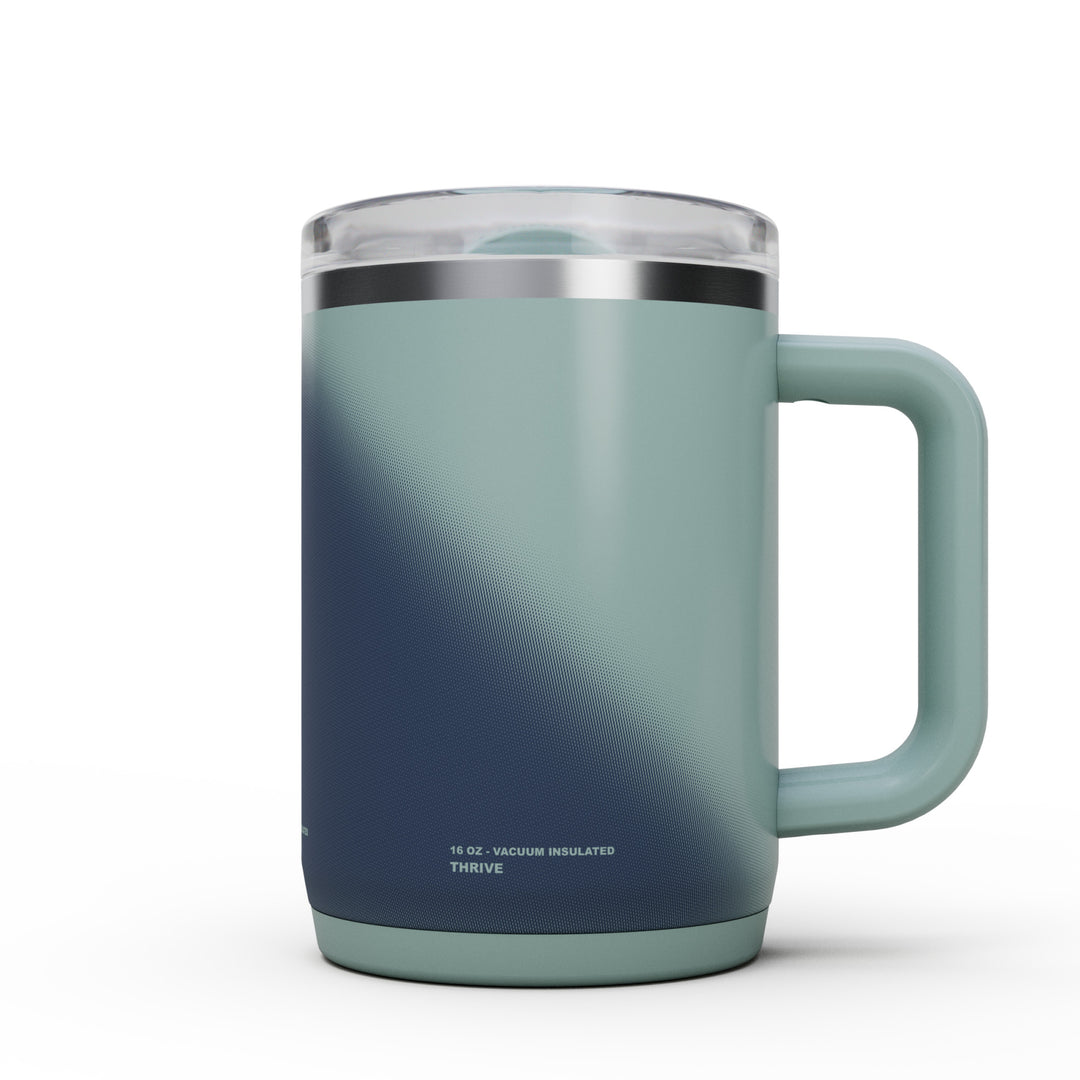 Thrive Mug Insulated Stainless Steel - .5L Deep Sea Dawn