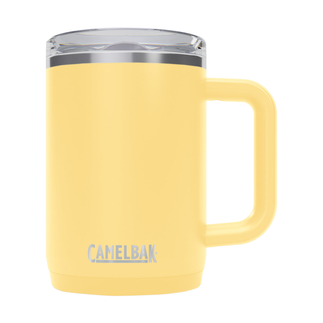 Thrive Mug Insulated Stainless Steel - .5L Yellow Bloom